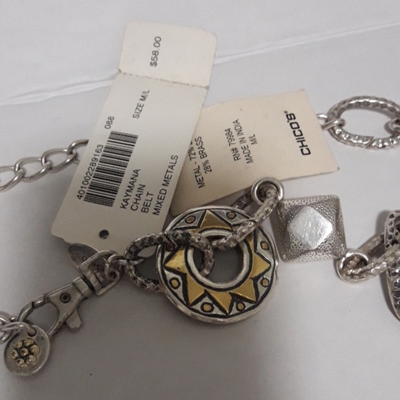 🎁CHICO'S CHAIN BELT - Picture 5 of 7